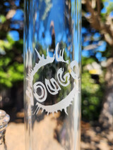 YOUGO BORO - 50mm Dual Gridline Tube w/ 18mm Female Joint - #12 YOUGO BORO - 50mm Dual Gridline Tube w/ 18mm Female Joint - #12