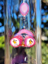 YOUGO BORO - 50mm Dual Gridline Tube w/ 18mm Female Joint - Cease & Desist YOUGO BORO - 50mm Dual Gridline Tube w/ 18mm Female Joint - Cease & Desist