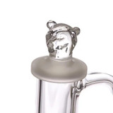 BEAR QUARTZ - Bear Head Disk Spinner Carb Cap