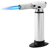 VECTOR - Nitro Convertible Dual Lighter Butane Torch - Chrome (Silver)
