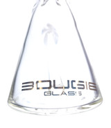 BOUGIE GLASS - 16" Slim Beaker Bong (Pick a Color)
