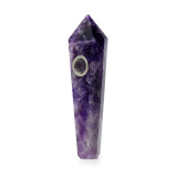 ASTRAL PROJECT - Gemstone Jewel Pipe - Amethyst