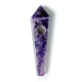 ASTRAL PROJECT - Gemstone Jewel Pipe - Amethyst