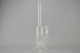 JM FLOW - Gridded Stemline to Turbine Perc w/ 18mm Female Joint & Slide - 60mm (Straight)