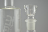 JM FLOW - Gridded Stemline to Turbine Perc w/ 18mm Female Joint & Slide - 60mm (Straight)
