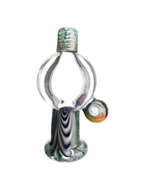 DILLINGER x LIBERTY - Heady Mini Tube w/ 10mm Joint & Matching Bubble Cap - #2