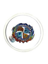 DILLINGER x LIBERTY - Heady Mini Tube w/ 10mm Joint & Matching Bubble Cap - #2