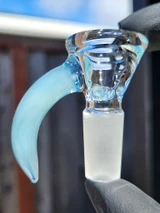 OJ FLAME - 3-Hole Martini Slide w/ Horn and 14mm Joint  - Zen