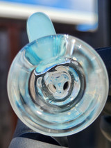 OJ FLAME - 3-Hole Martini Slide w/ Horn and 14mm Joint  - Zen