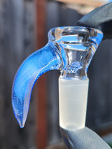 OJ FLAME - 3-Hole Martini Slide w/ Horn and 14mm Joint  - Ether