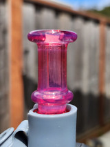 OJ FLAME - Color Glass Mouthpiece w/ Vortex Airflow for the Puffco Pivot - Karmaline