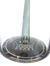 KING GLASS - 110mm Can Water Pipe w/ Downstem and 14mm Slide - Smoke