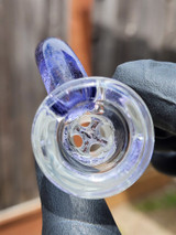 OJ FLAME - 4-Hole Martini Slide w/ Horn and 18mm Joint  - Parallax (CFL)