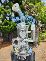 OJ FLAME - Klein Incycler Dab Rig w/ 14mm Female Joint & Wig-Wags  - #1
