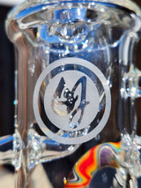 OJ FLAME - Klein Incycler Dab Rig w/ 14mm Female Joint & Wig-Wags  - #2
