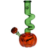 PULSAR - Wicked Twisty Jack-O-Lantern Bong