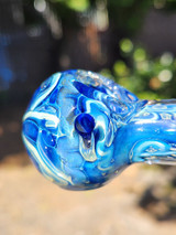 Inside Out Fume Work Glass Spoon Pipe - #1