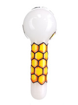 Honey Bee Theme Glass Pipe