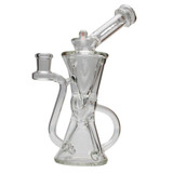 ROOTS GLASS - Opal Spider Recycler w/ Double Uptake and Triple Drain
