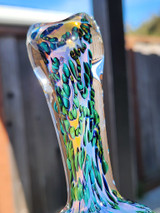MICHAEL CROUCH - Double Fumed and Dotted Dry Pipe Spoon - #8