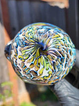MICHAEL CROUCH - Double Fumed and Dotted Dry Pipe Spoon - #10