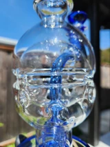 CALI BEAR - Fab Egg Rig w/ Seed of Life Perc - Blue