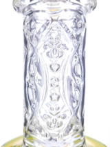 CALI BEAR - Geometric Wall Perc Rig w/ Opal - Lemon Candy