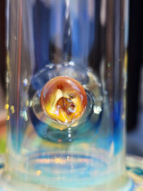 ASHME - 44mm Wrap n' Rake Gridline Tube  - Aqua / Caramel