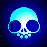 MOODMATS - Artist Series Bong Pad & Dab Rig Coaster - Skully