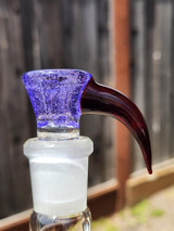 DESIGNER SCI - Dual Gridline Tube w/ 18mm Multi-Hole Slide - Purple Lollipop / Red Elvis