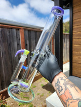 DESIGNER SCI - Dual Gridline Tube w/ 18mm Multi-Hole Slide - Slyme / Lavender (2nd)