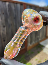 MICHAEL CROUCH - Fume Twist and Dots Dry Pipe Spoon - #6