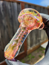 MICHAEL CROUCH - Fume Twist and Dots Dry Pipe Spoon - #8