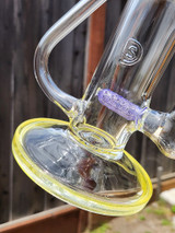 DESIGNER SCI - Gridline to Grid Cap Drain Recycler w/ 4-hole Slide - Purple Lollipop / Lemon