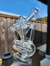 CALI BEAR GLASS - Quad Inline Recycler for Puffco Peak / Pro