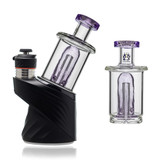 CALI BEAR - Glass Bubbler Top for Puffco Peak and Peak Pro - Purple Lollipop
