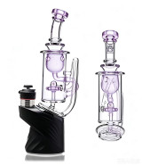 CALI BEAR - Klein Recycler Attachment for Puffco Peak - Purple Lollipop