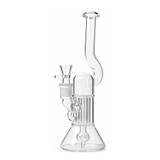 ROOTS GLASS - Natty Neck Peyote Pillar Tube w/ 18mm Slide