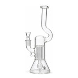 ROOTS GLASS - Natty Neck Peyote Pillar Tube w/ 18mm Slide