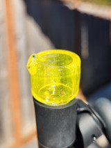 SANDALZ - Glass Mouthpiece w/ Vortex Airflow for the Puffco Pivot - Crushed Opal Lemon