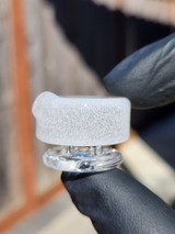 SANDALZ - Glass Mouthpiece w/ Vortex Airflow for the Puffco Proxy Core - Snow White