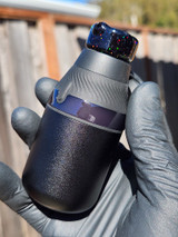 SANDALZ - Glass Mouthpiece w/ Vortex Airflow for the Puffco Proxy Core - Crushed Opal Black