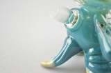 CAP'N CRUNK - Worked "Skull Astronaut Dunny" Vapor Rig w/ 14mm Fixed 2-hole Diffy & Dome - #1