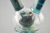 CAP'N CRUNK - Worked "Skull Astronaut Dunny" Vapor Rig w/ 14mm Fixed 2-hole Diffy & Dome - #1