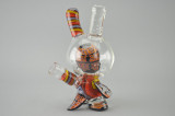 CAP'N CRUNK - Worked "Skull Astronaut Dunny" Vapor Rig w/ 14mm Fixed 2-hole Diffy & Dome - #2