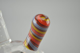 CAP'N CRUNK - Worked "Skull Astronaut Dunny" Vapor Rig w/ 14mm Fixed 2-hole Diffy & Dome - #2