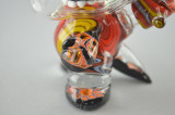 CAP'N CRUNK - Worked "Skull Astronaut Dunny" Vapor Rig w/ 14mm Fixed 2-hole Diffy & Dome - #2