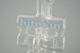 HITMAN - Mini Double Barrel Recycler Vapor Rig w/ 10mm Dome - #1