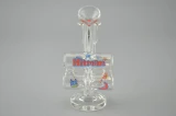 HITMAN - Mini Double Barrel Recycler Vapor Rig w/ 10mm Dome - #3