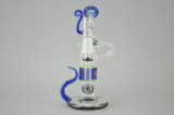 SLUGWORTH - Mini Recycler Vapor Rig w/ 4-Hole Perc & 14mm Dome - #6